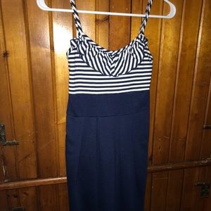 Navy Blue Dress
